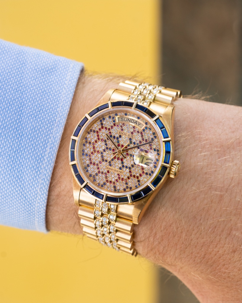 Rolex Day-Date Honeycomb