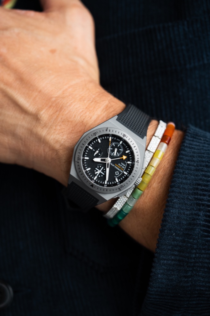 Zenith on wrist