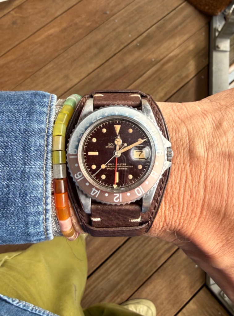 Rolex GMT vintage outdoor
