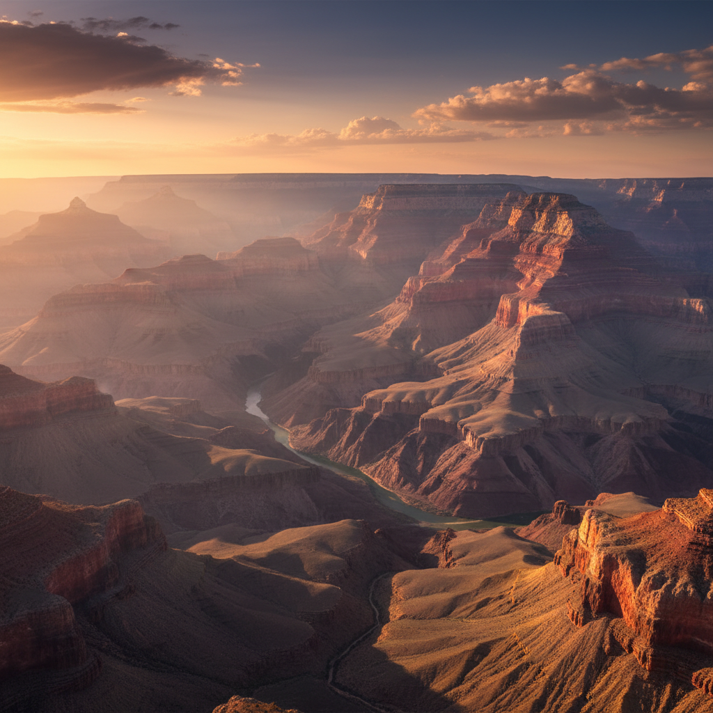 Grand Canyon sunset landscape