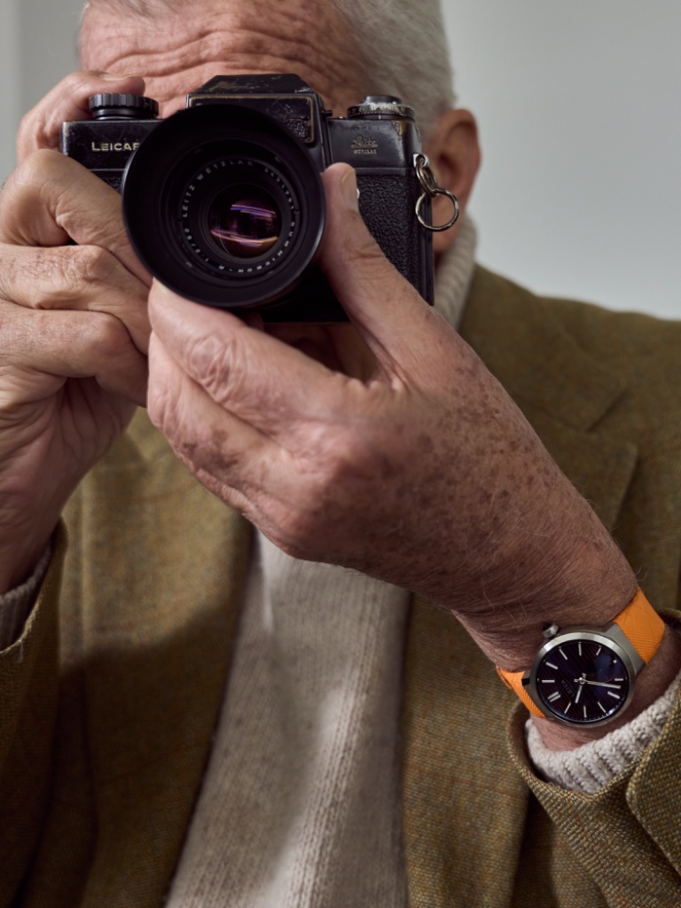 John Goldberger with Leica