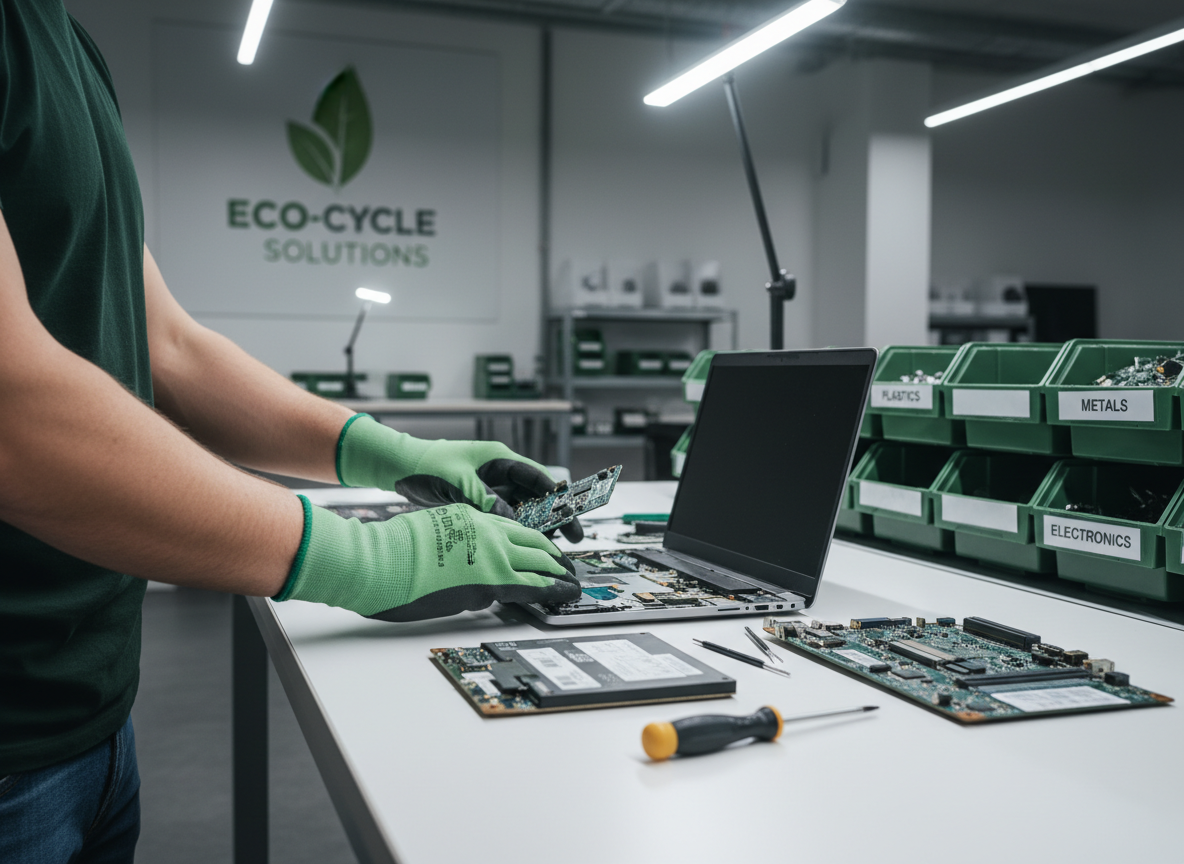 Professional laptop recycling service in Sydney