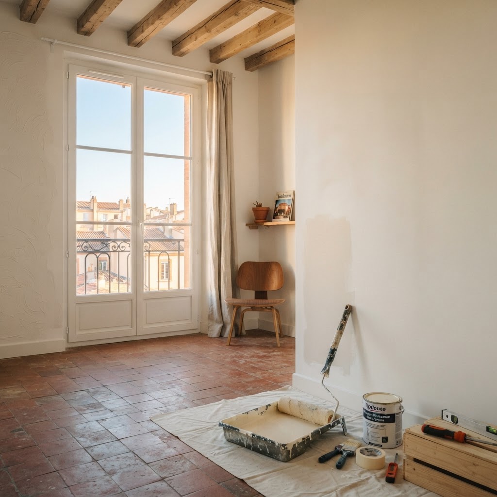 Peinture intérieure Toulouse : les couleurs qui valorisent un bien en 2026
