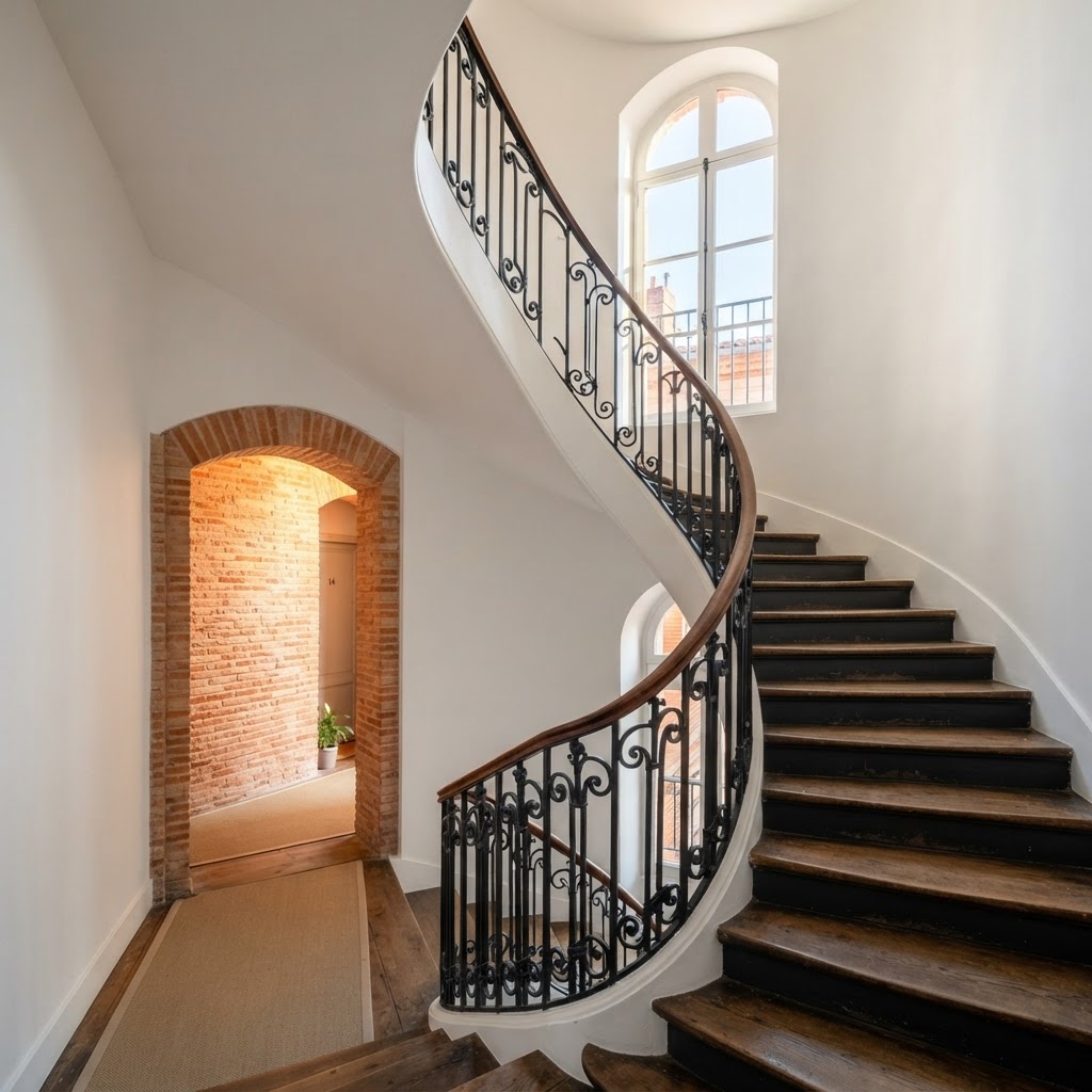 Peindre sa cage d’escalier en copropriété à Toulouse : guide 2026