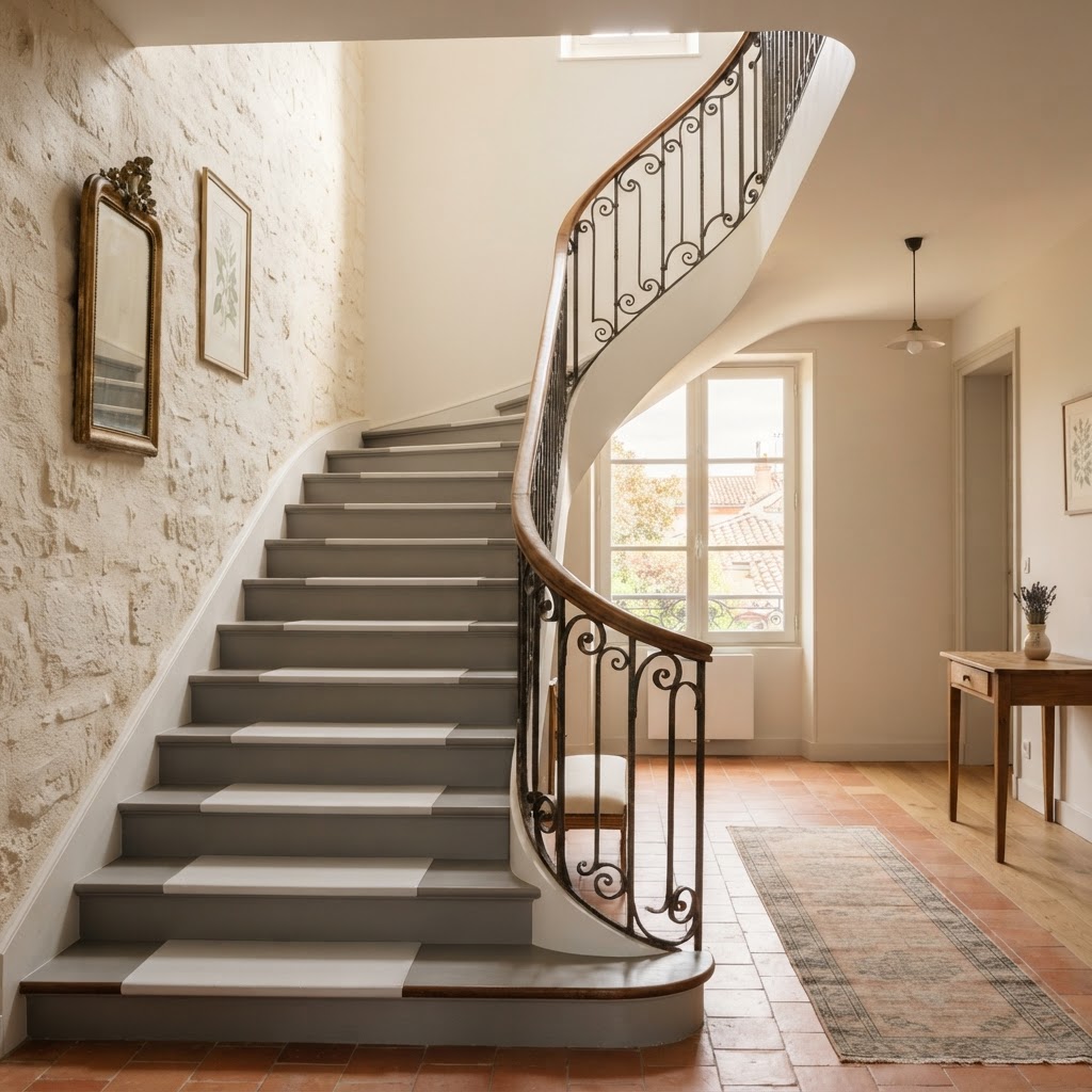 Peindre un escalier intérieur à Toulouse : guide complet 2026