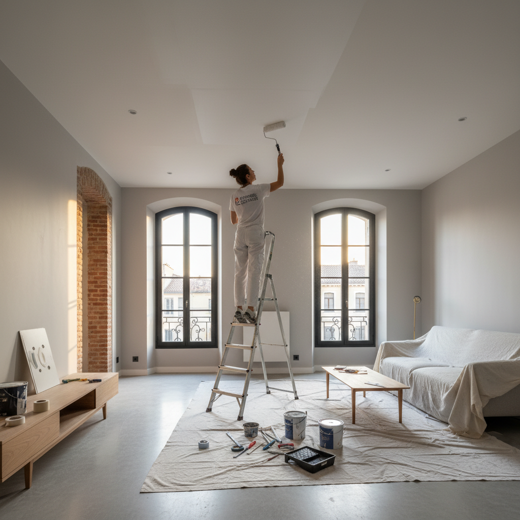 Peindre un plafond à Toulouse : techniques et conseils de pros
