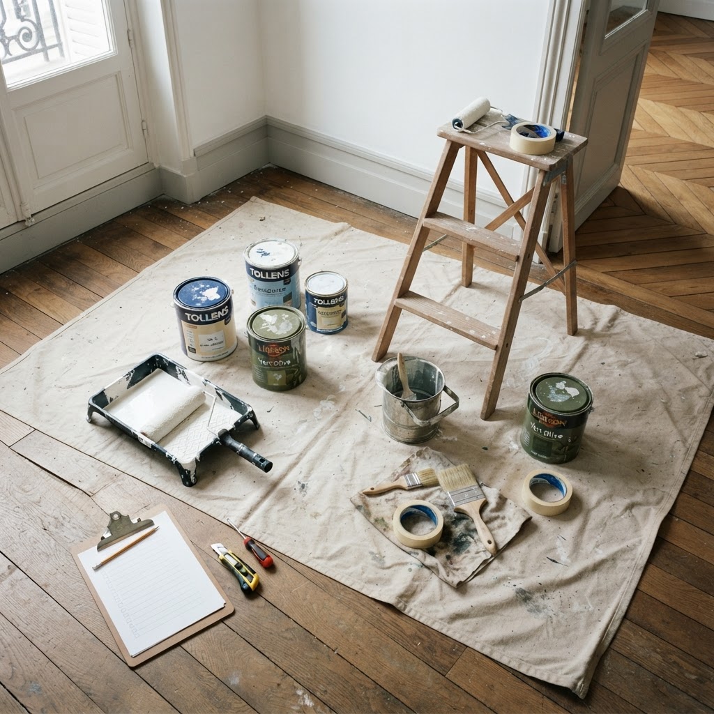 Travaux peinture Toulouse : 12 points avant chantier