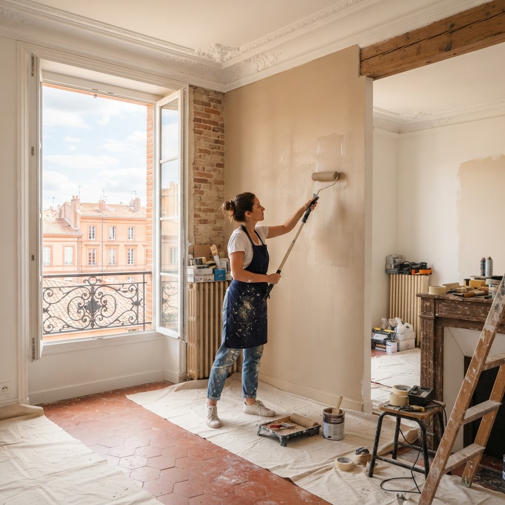 Idées peinture Toulouse 2026 : teintes et finitions