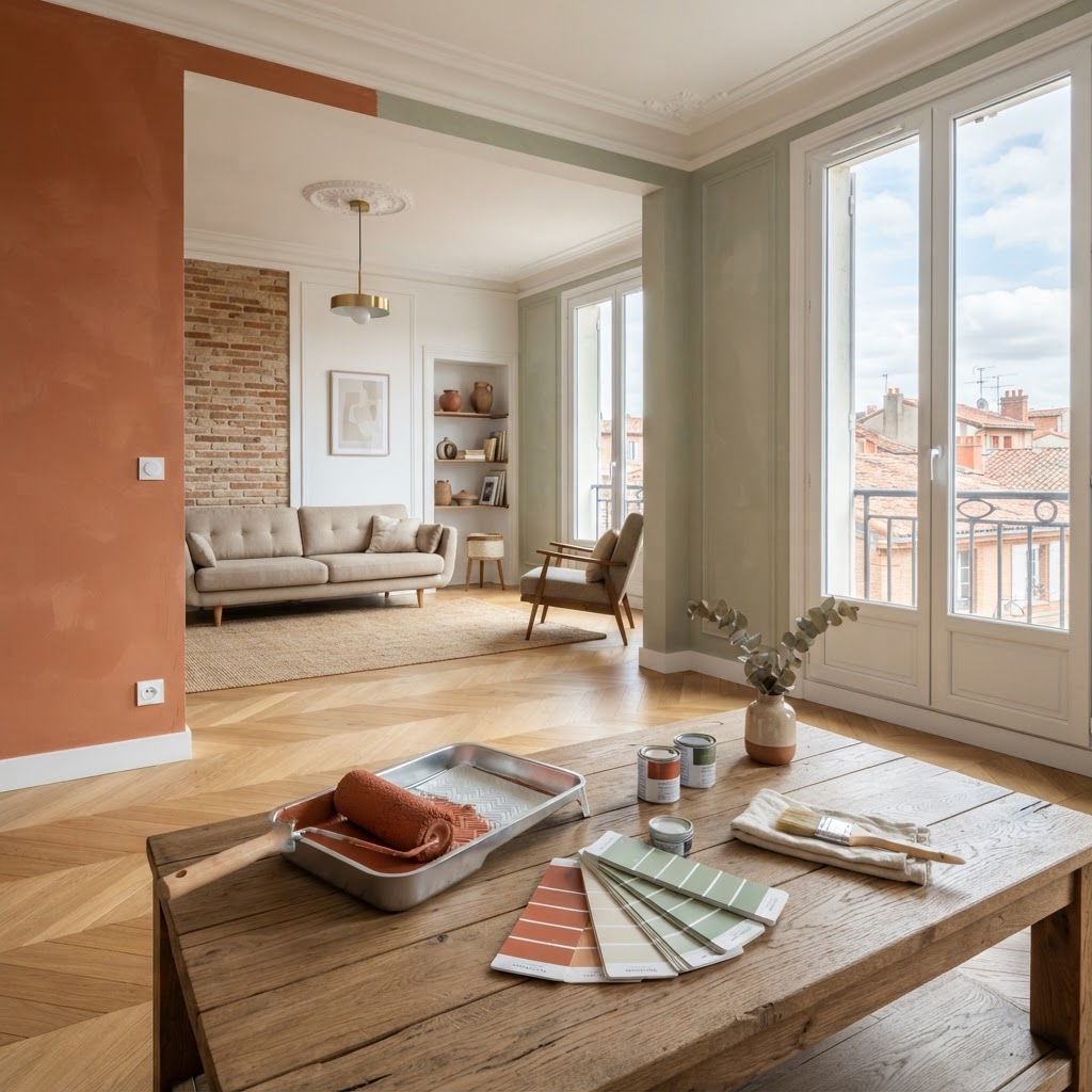 Travaux peinture Toulouse : checklist avant de rénover en 2026