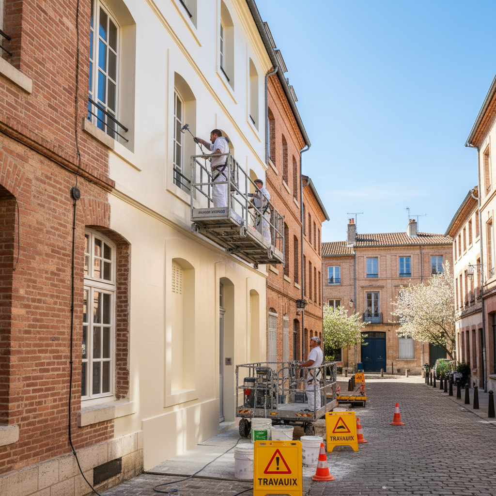 Peindre la façade de sa maison à Toulouse : quand et comment bien le faire