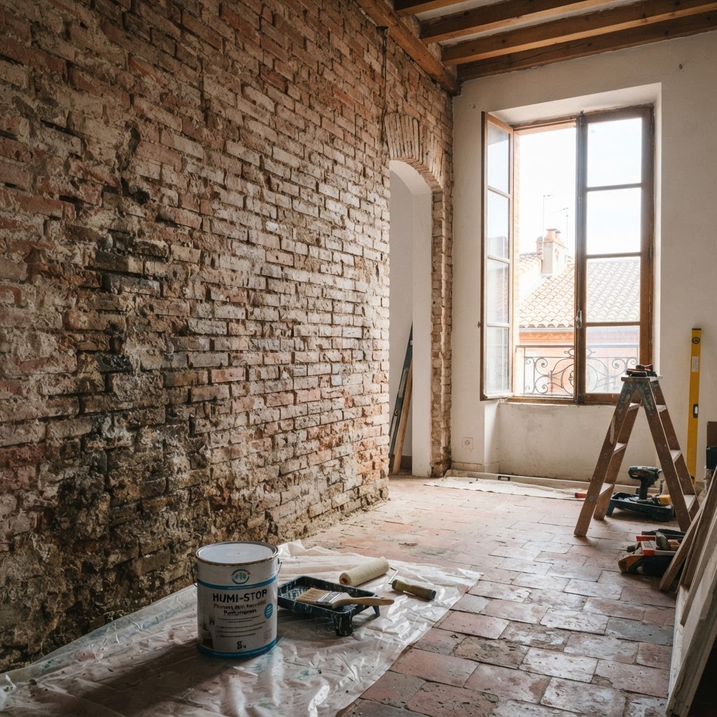 Humidité et peinture à Toulouse : traiter et protéger vos murs durablement
