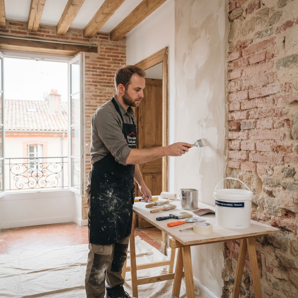 Checklist rénovation peinture appartement Toulouse 2026