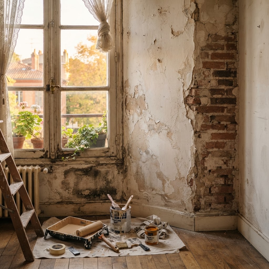 5 erreurs de peinture à éviter à Toulouse avant l'hiver