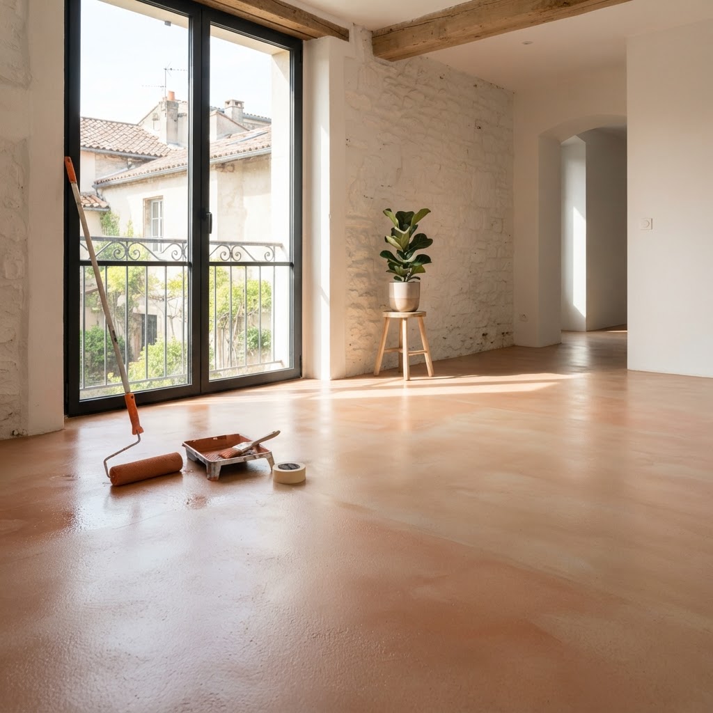 Peindre un sol en béton à Toulouse : guide pratique et conseils