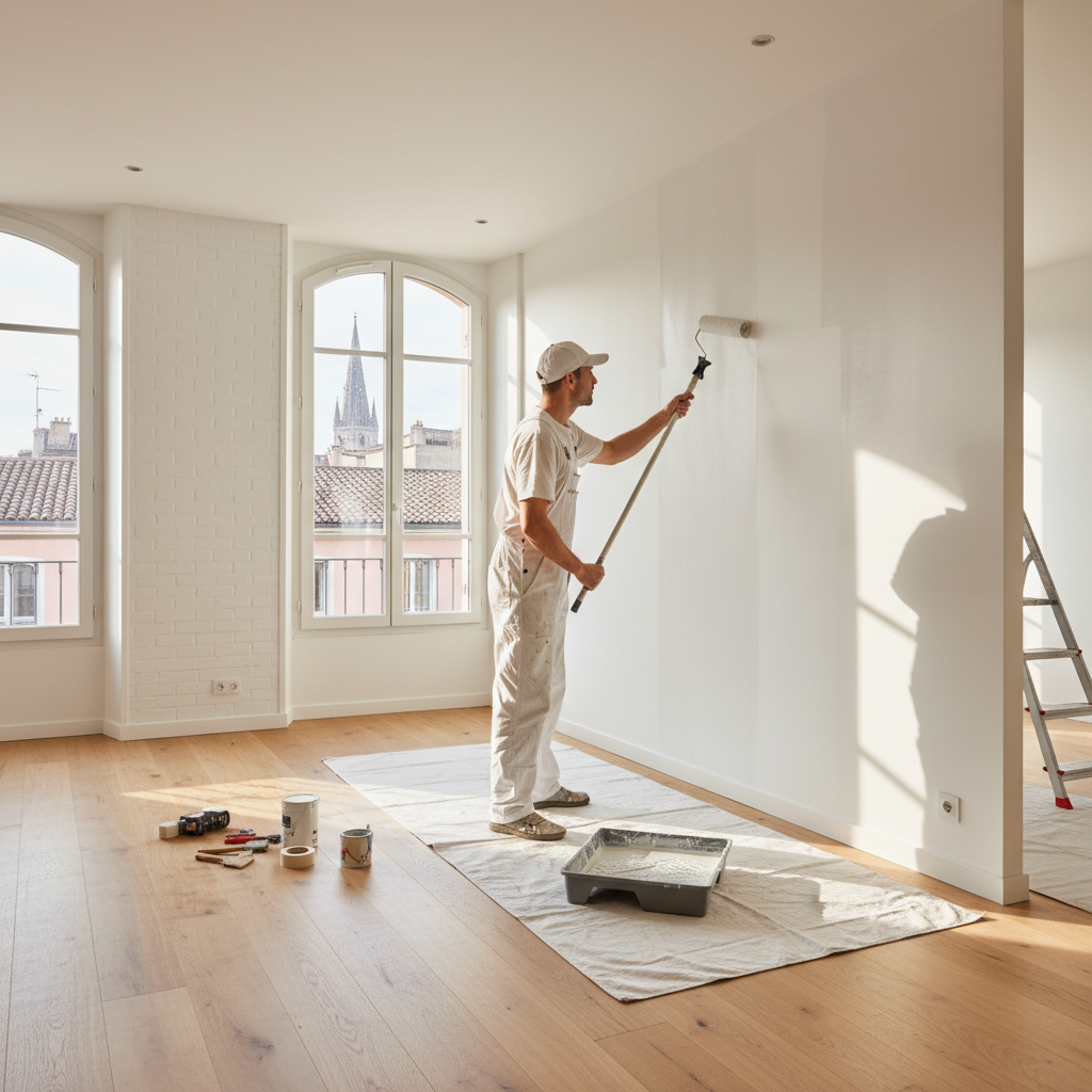 Préparation des murs avant peinture à Toulouse : pourquoi c'est essentiel