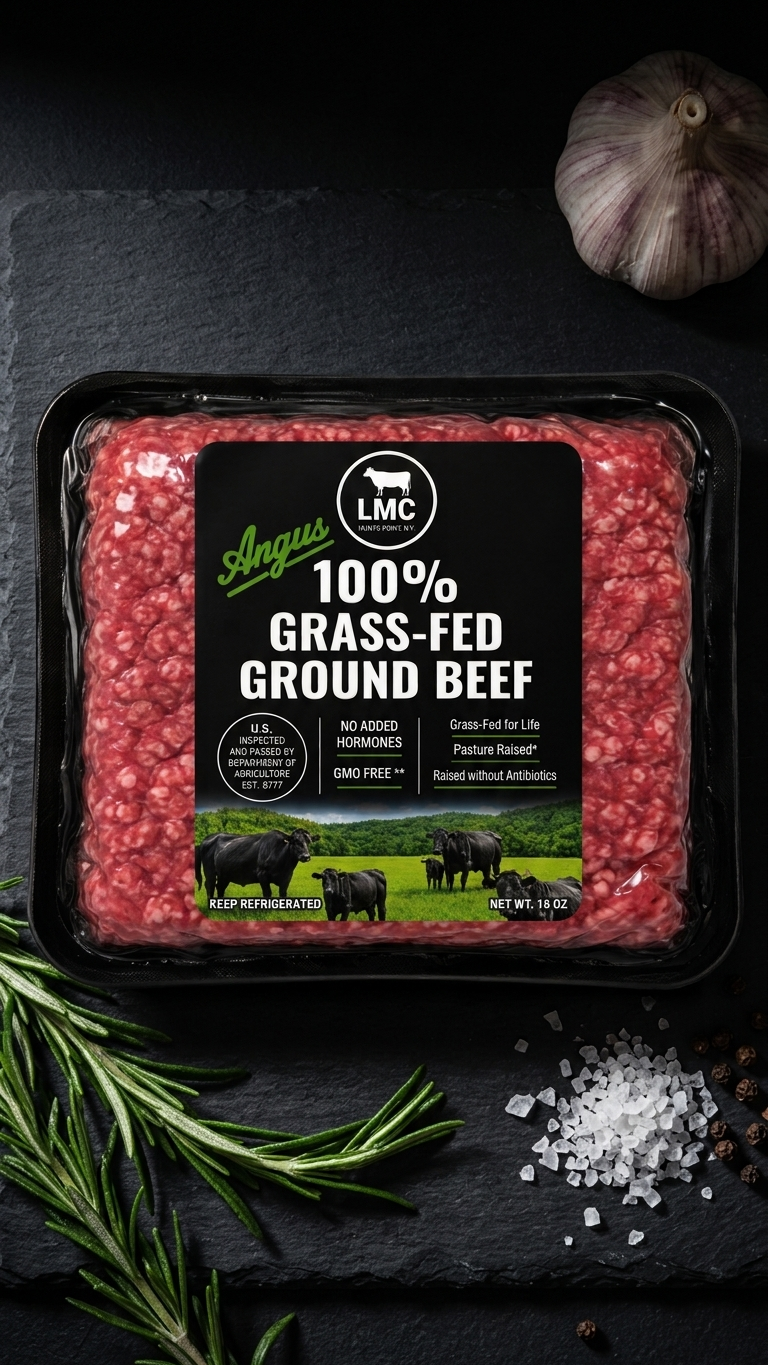Grass-Fed Ground Beef - LMC MEATS wholesale