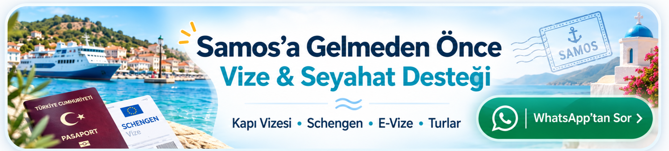 Before You Come to Samos — Visa & Tour Support