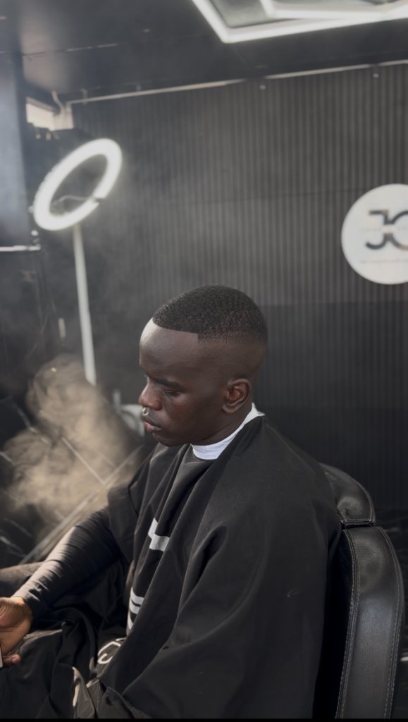 High top fade