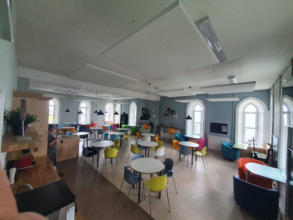 Bespoke commercial canteen furniture by HEFF