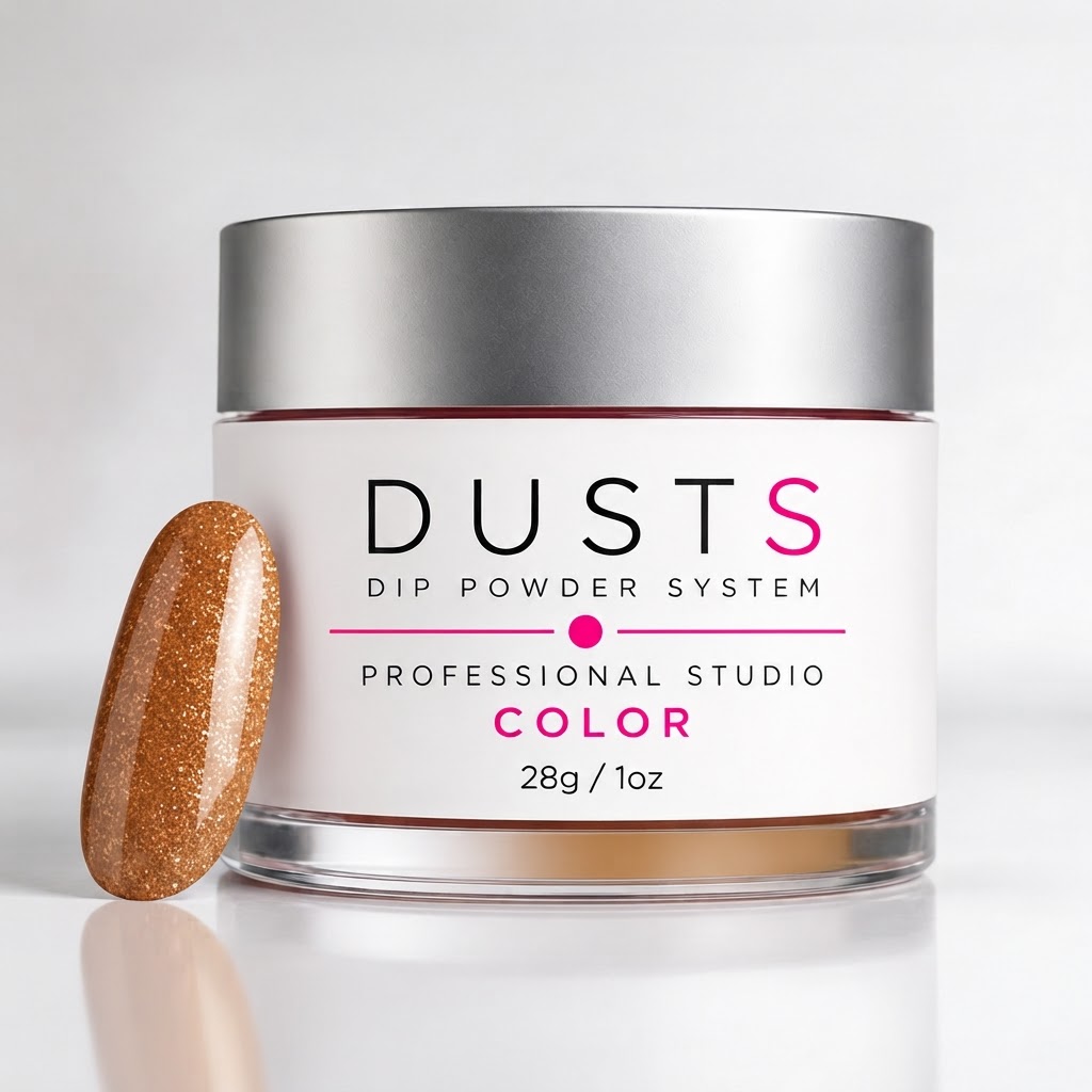 Glitter Copper Blaze
