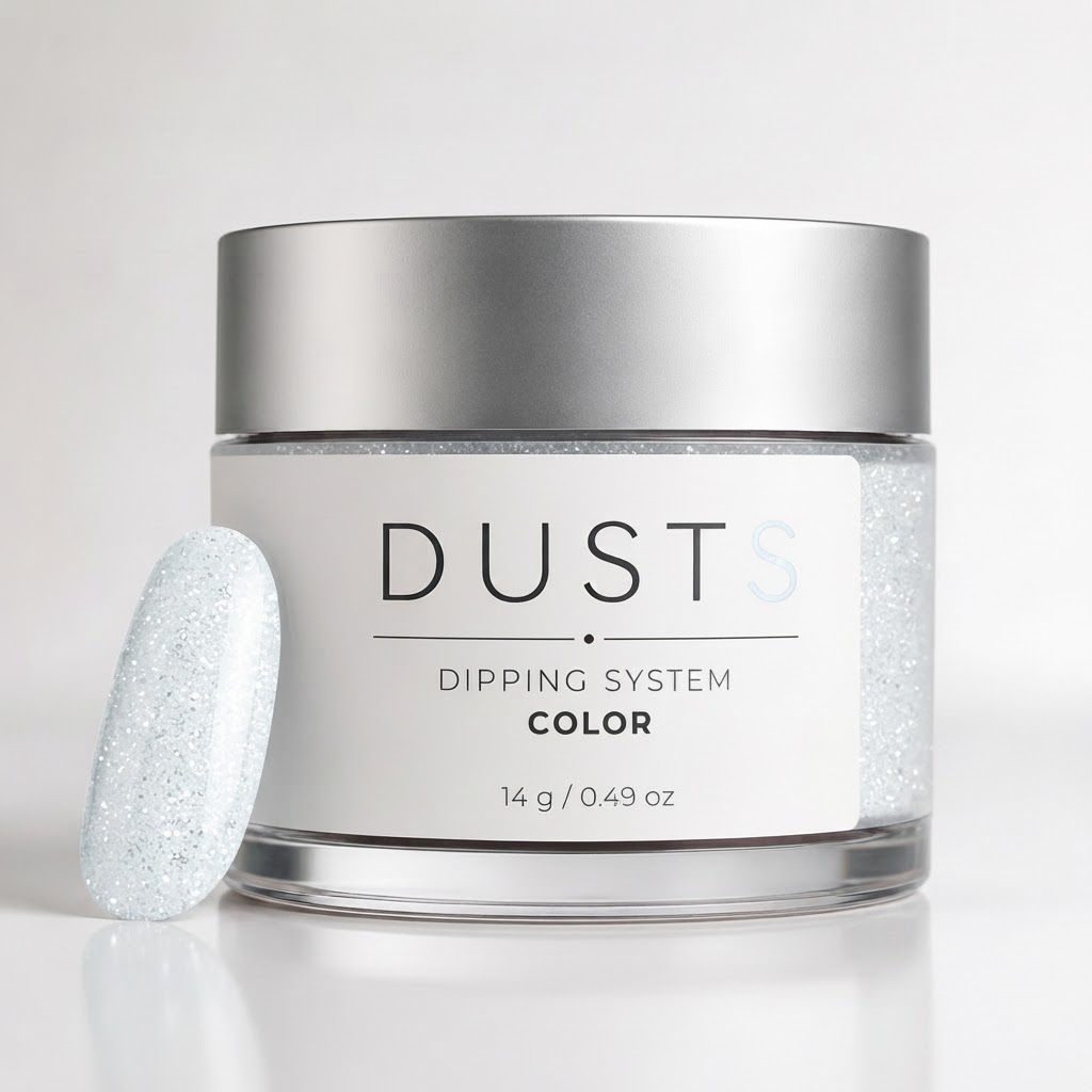 Glitter Icy White