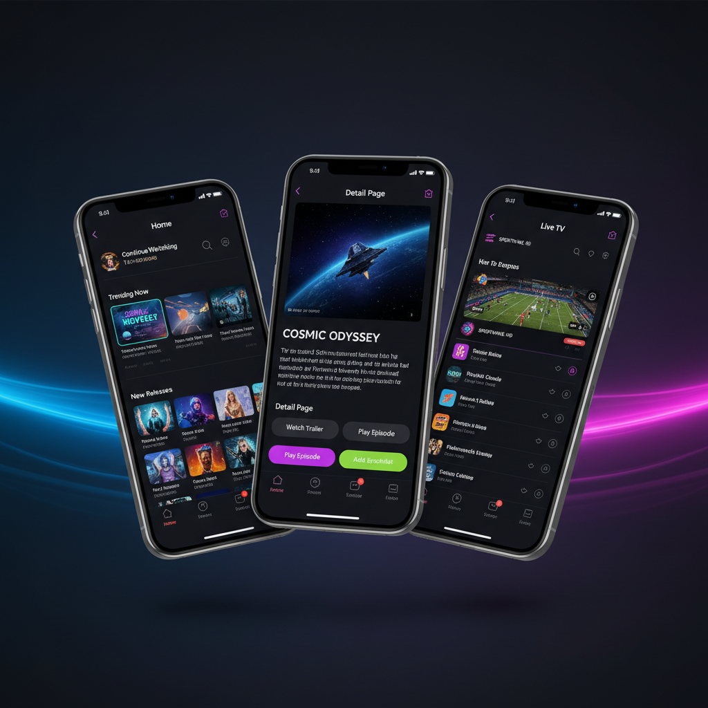 Sky Go mobile app redesign