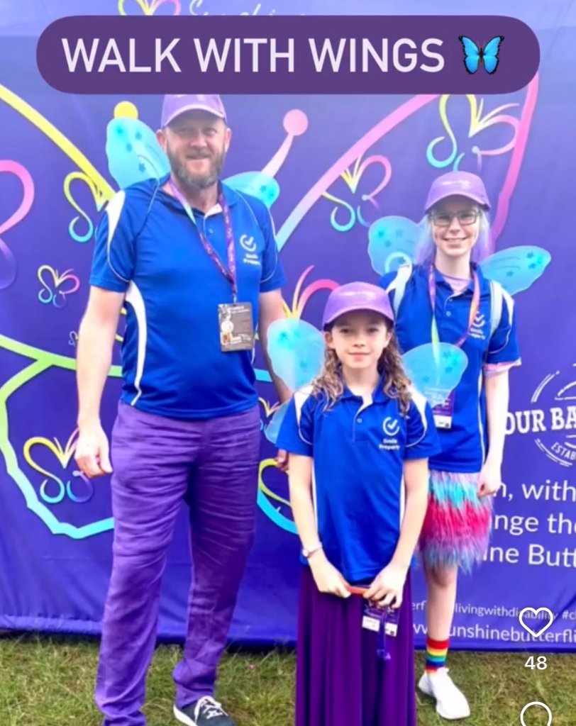 Walk with Wings 🦋 Supporting our community