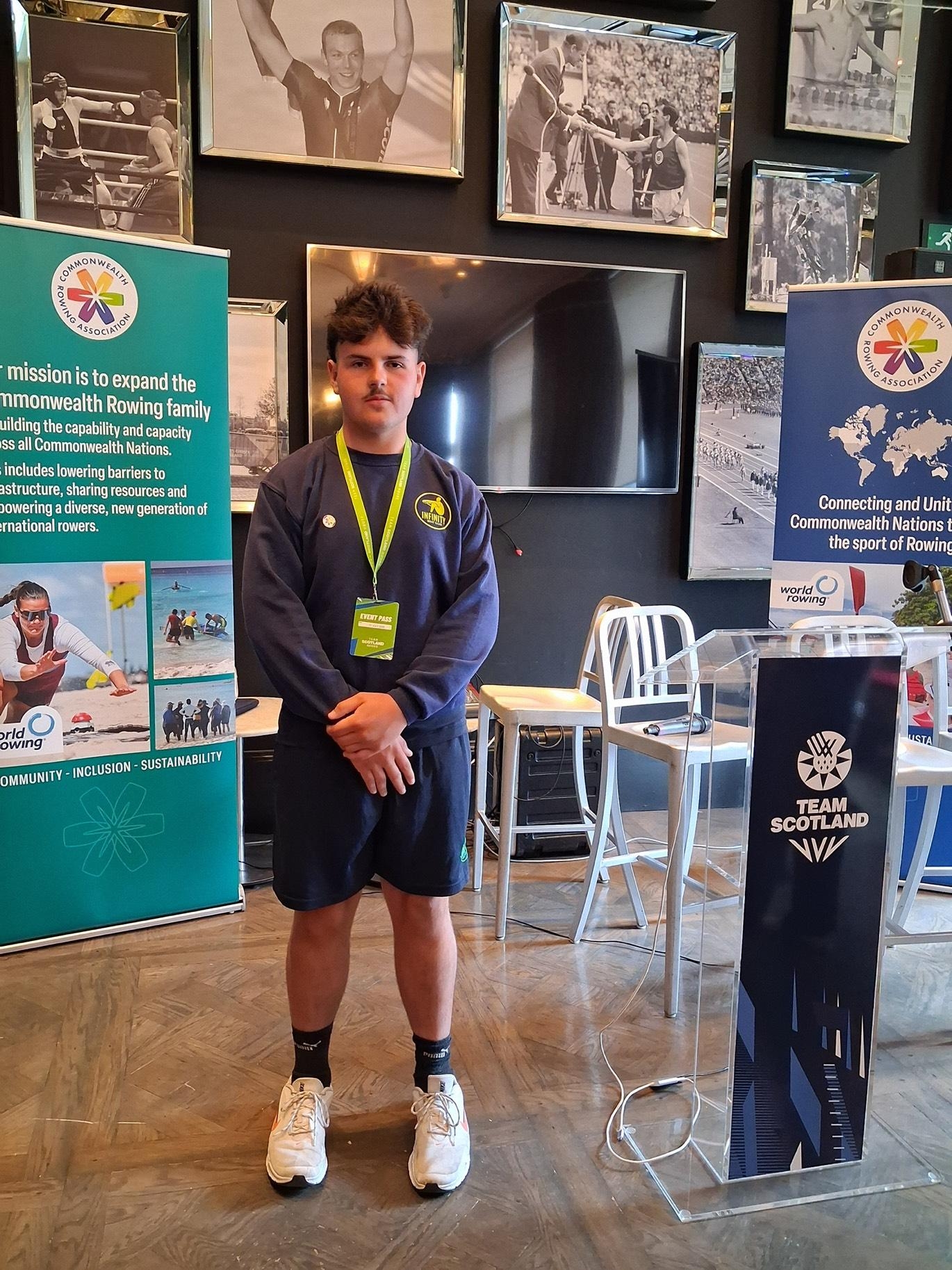 Hector Speaks at Commonwealth Rowing Leadership Forum in Glasgow