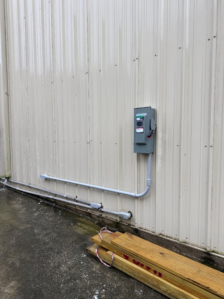 Electrical and property maintenance project in New Iberia, South Louisiana 2