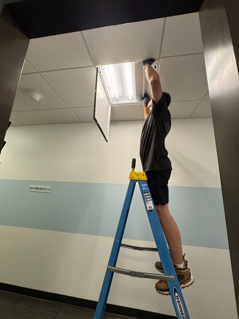 Electrical and property maintenance project in New Iberia, South Louisiana 4