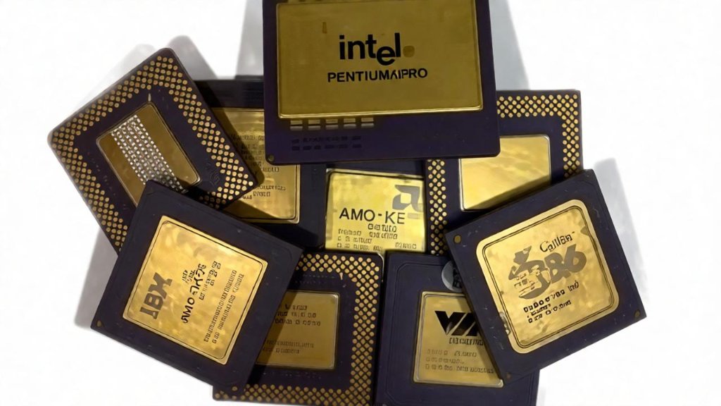 Procesador Cerámico Dorado