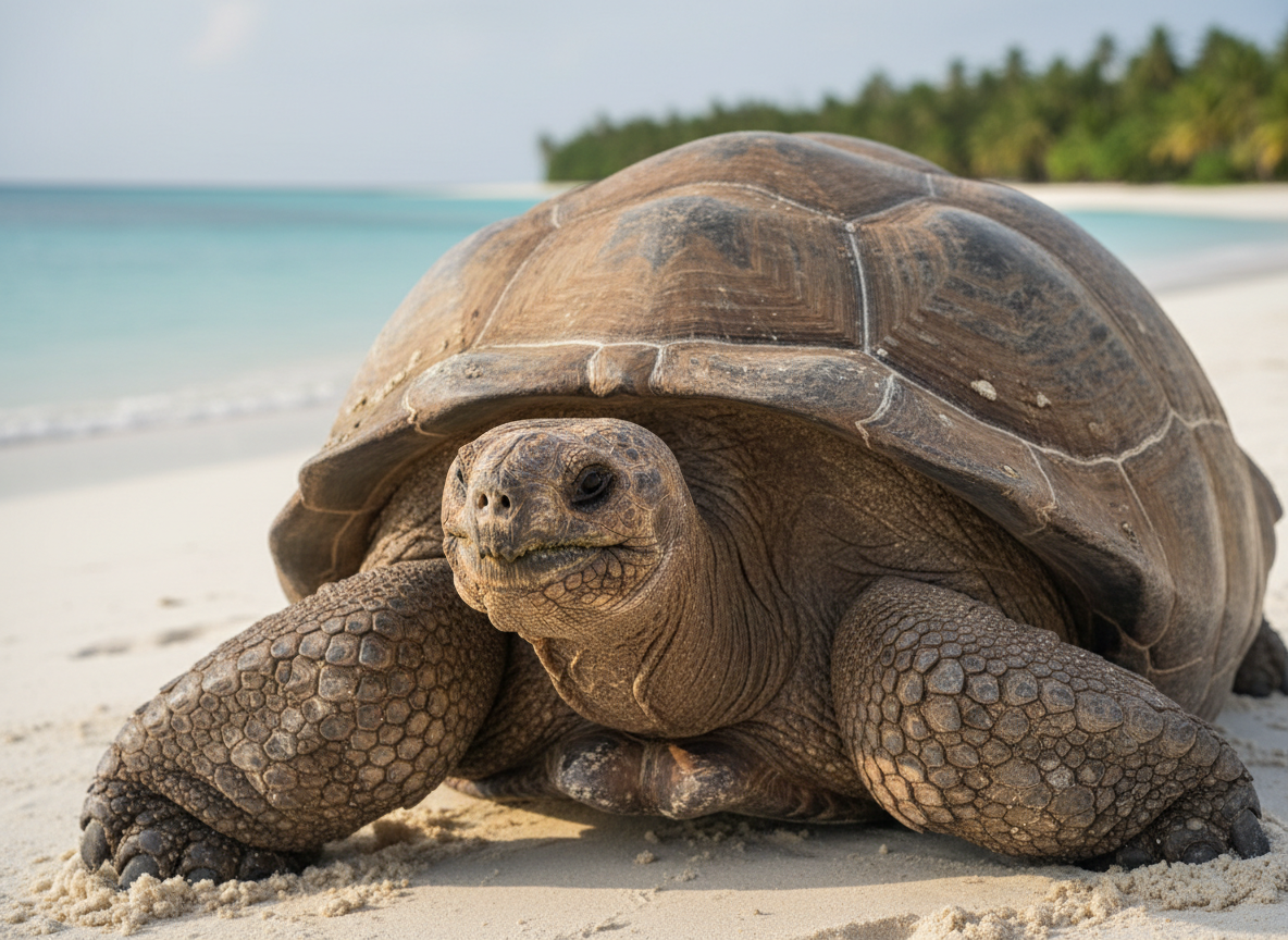 Tortoises at 60: the Fregate restoration, explained in numbers — Seychelles Travel Journal