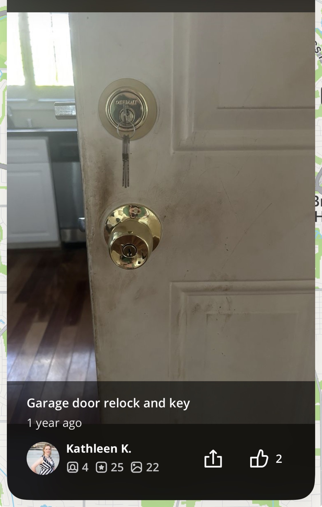 Kathleen K. - locksmith service