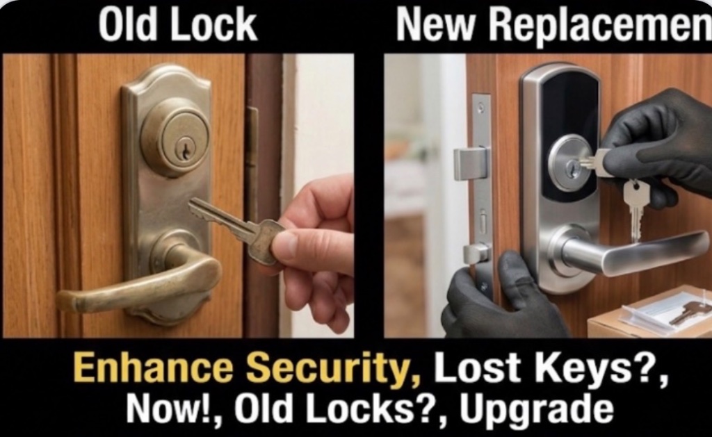 Lock repair and change service
