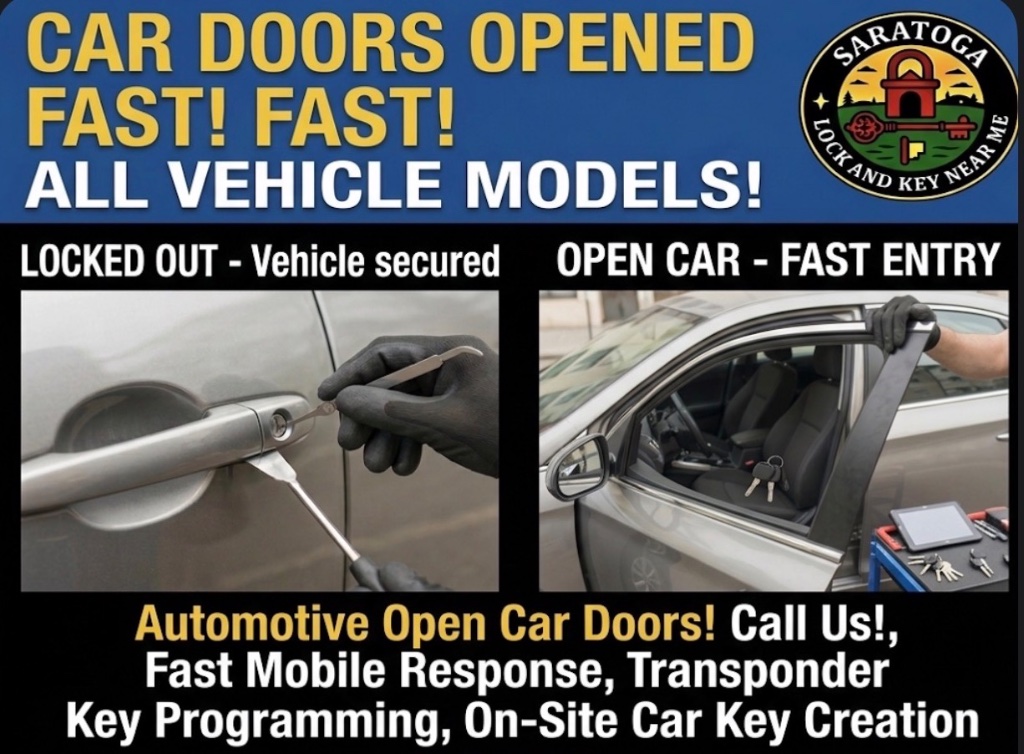 Professional car lockout service