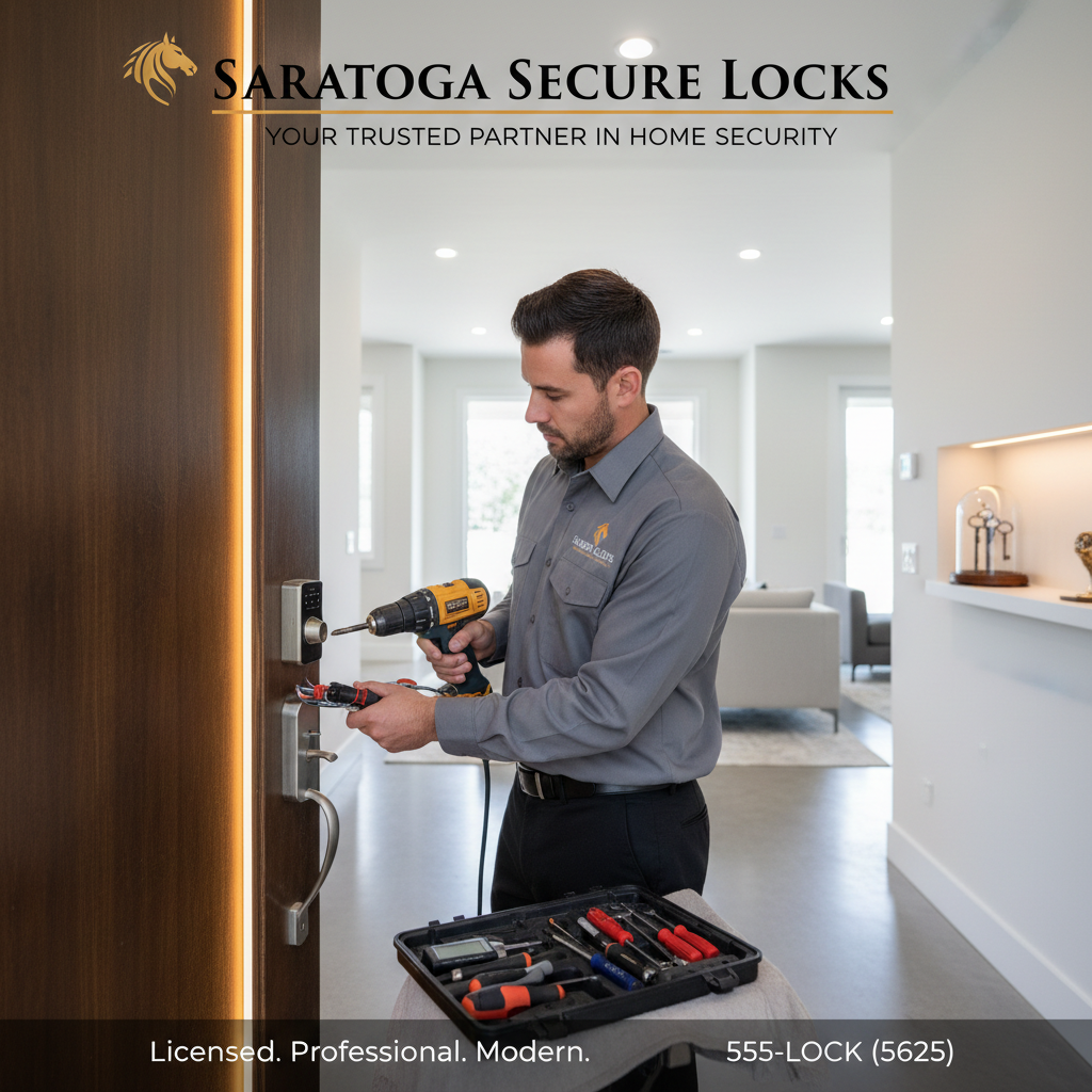 Security lock installation service