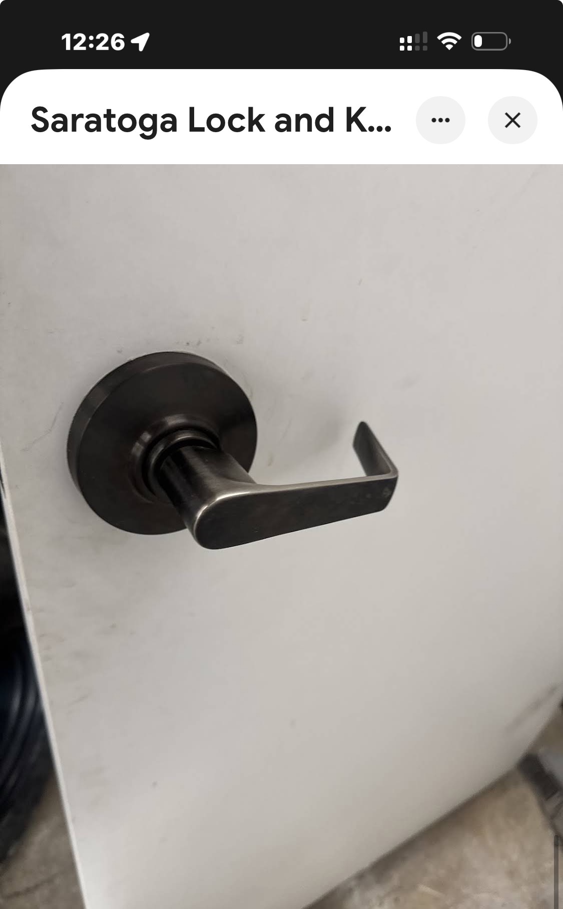 Mario A. - locksmith service