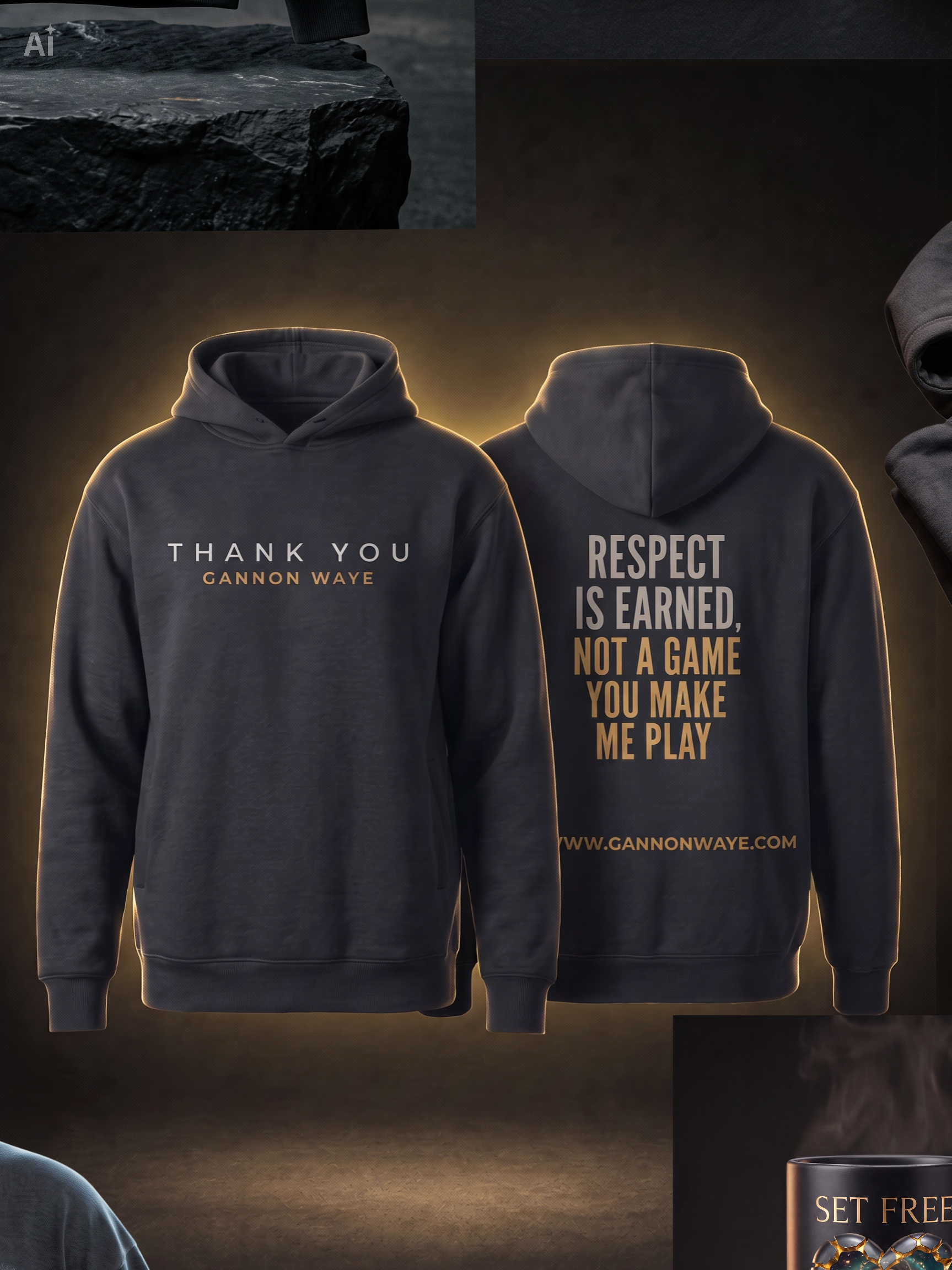 Thank You Hoodie, Clean concept