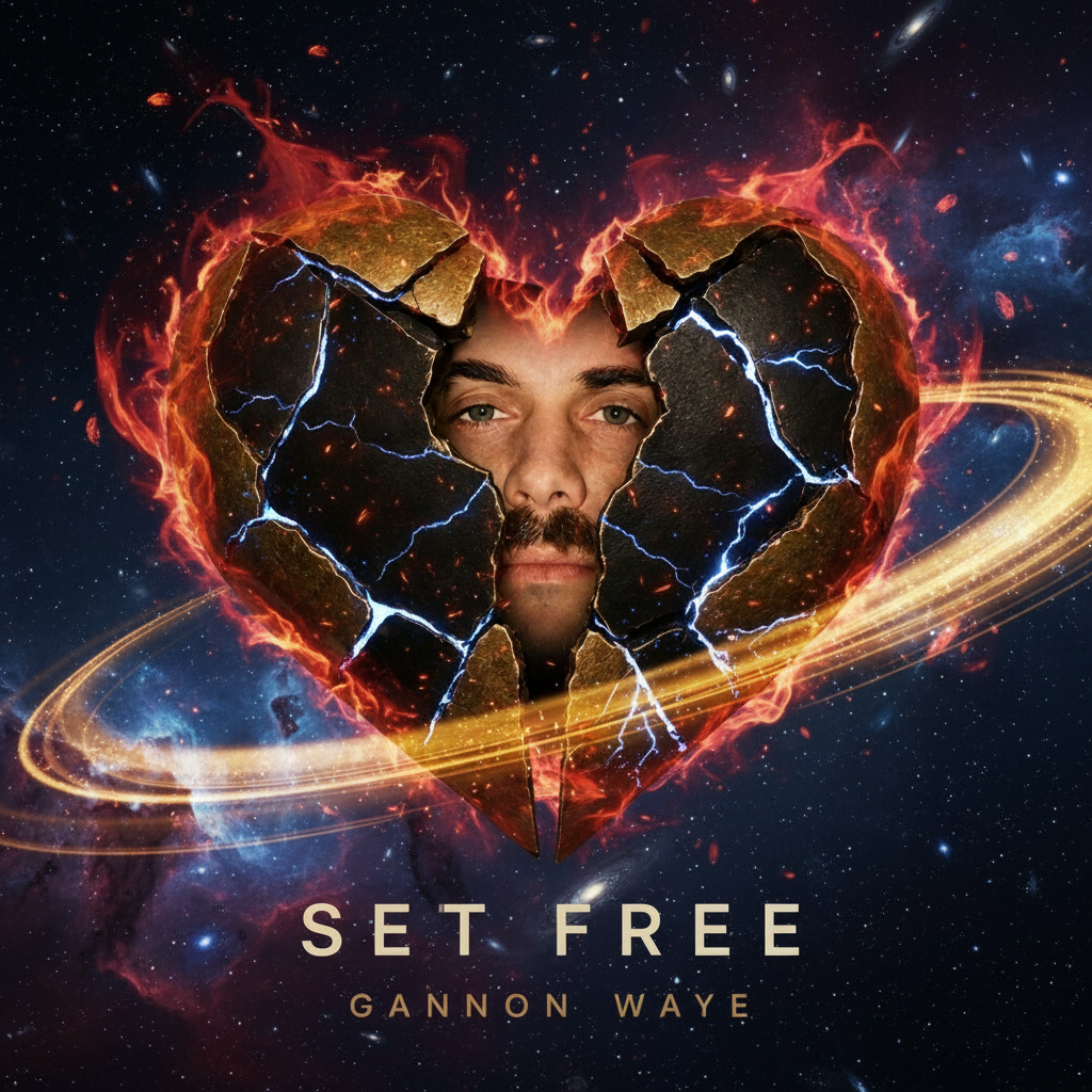 Set Free cover art, Gannon Waye