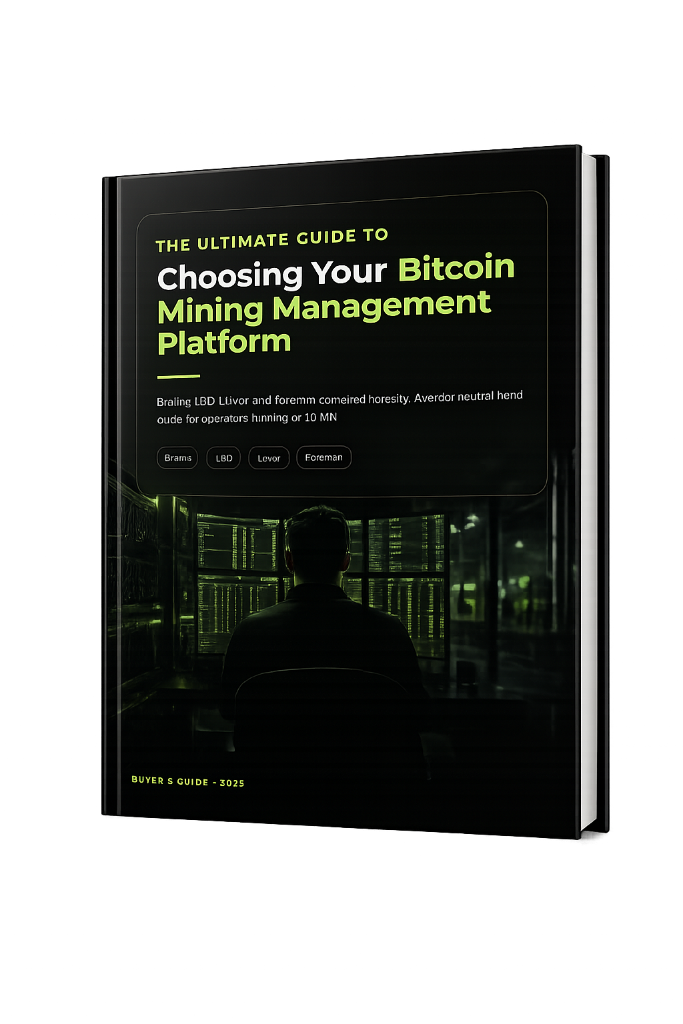The Ultimate Guide to Choosing Your Bitcoin Mining Management Platform