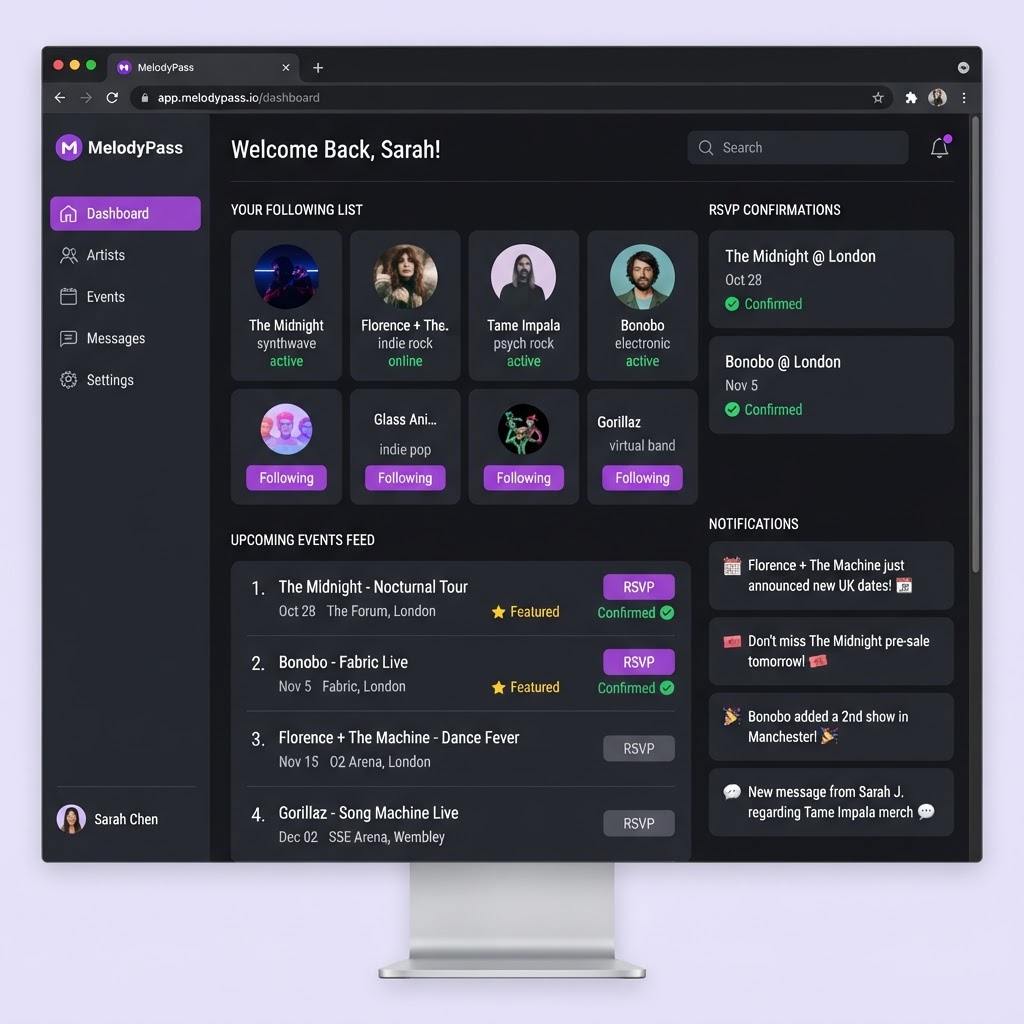 Fan Dashboard