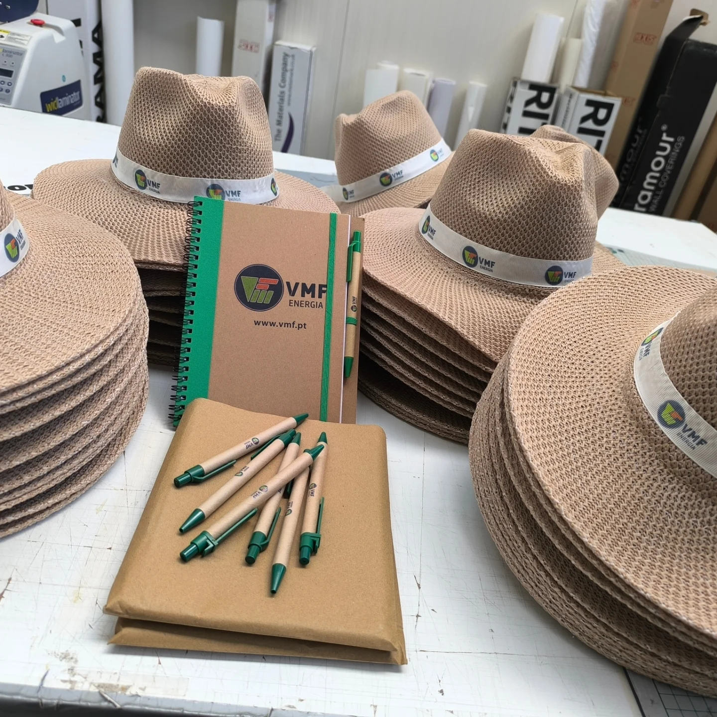 Merchandising corporativo — VMF Energia
