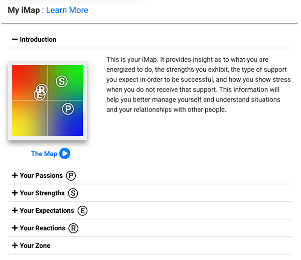 iMap Dashboard - My iMap