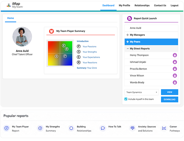 iMap Platform Dashboard