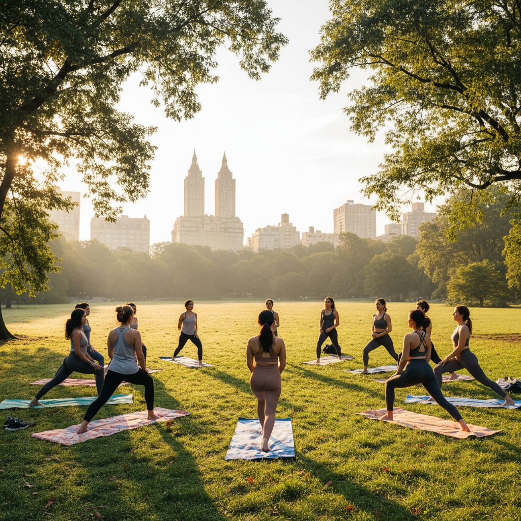 Yoga in Central Park: The Artist Series