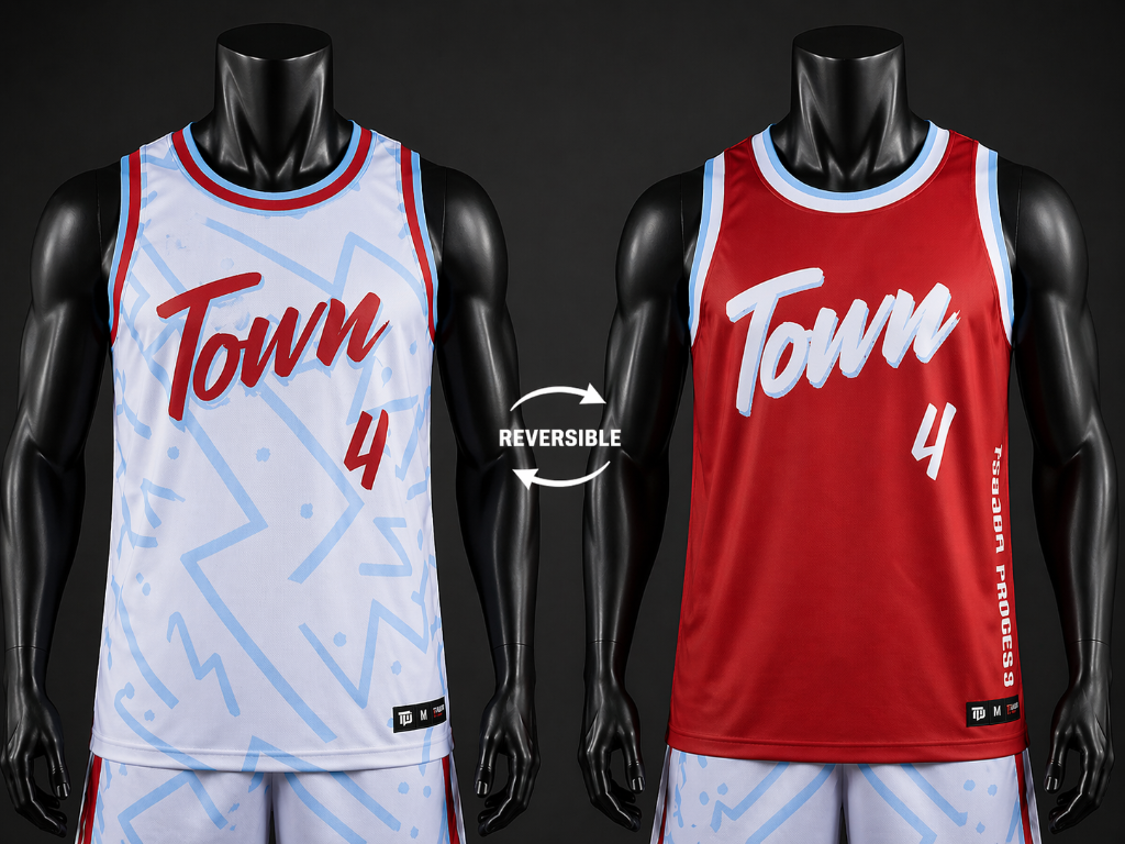 Team Up Threads Reversible Basketball Jersey