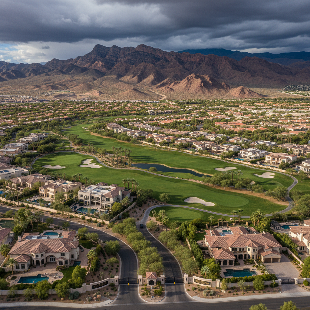 Southern Highlands neighborhood Las Vegas