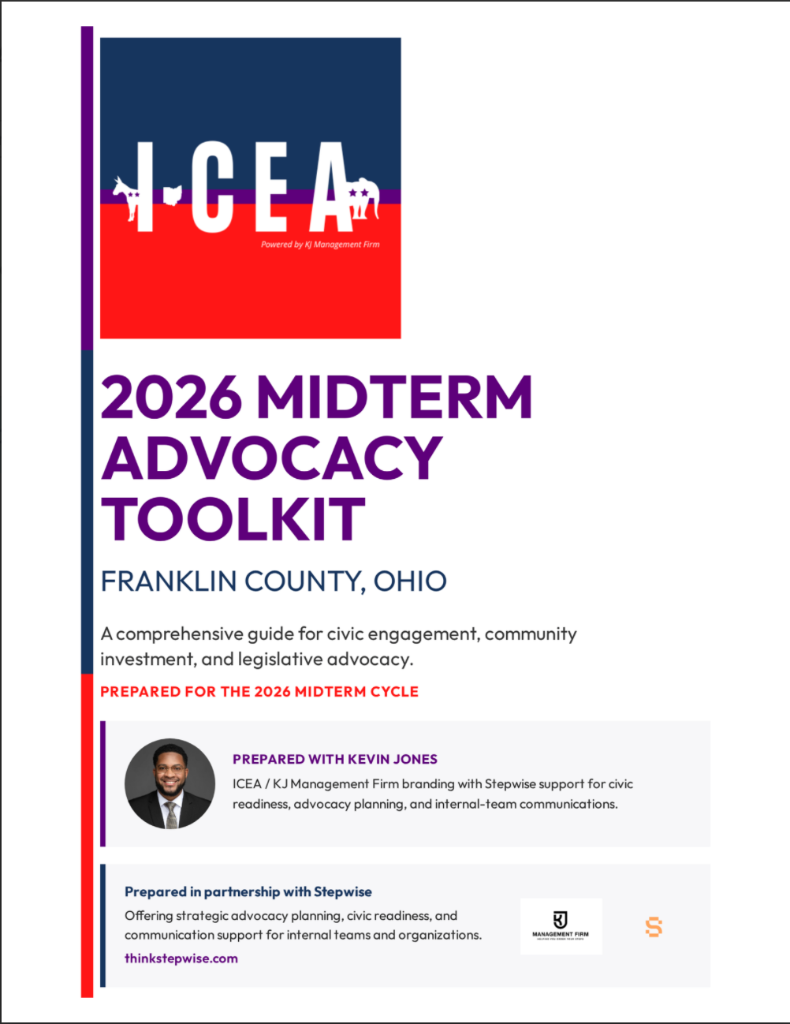 2026 Midterm Advocacy Toolkit Cover