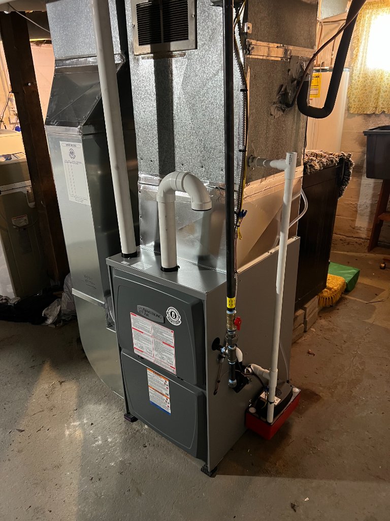 Mini-split outdoor unit — residential install