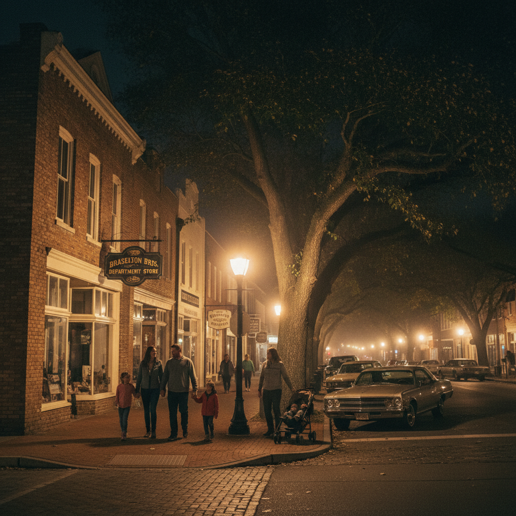 Braselton Village Night Walk